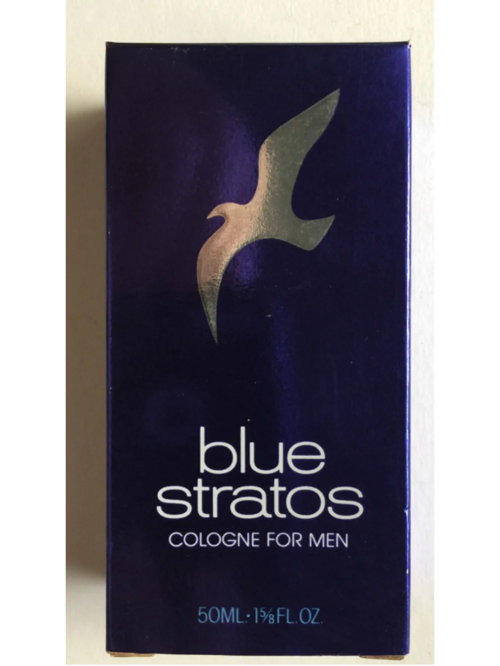 Vintage Cologne Blue Stratos Original Formula Shulton Old Spice NOS